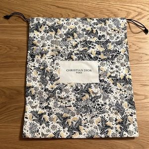 Dior drawstring bag
